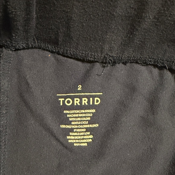 Torrid Navy Blue Leggings - Picture 2 of 2